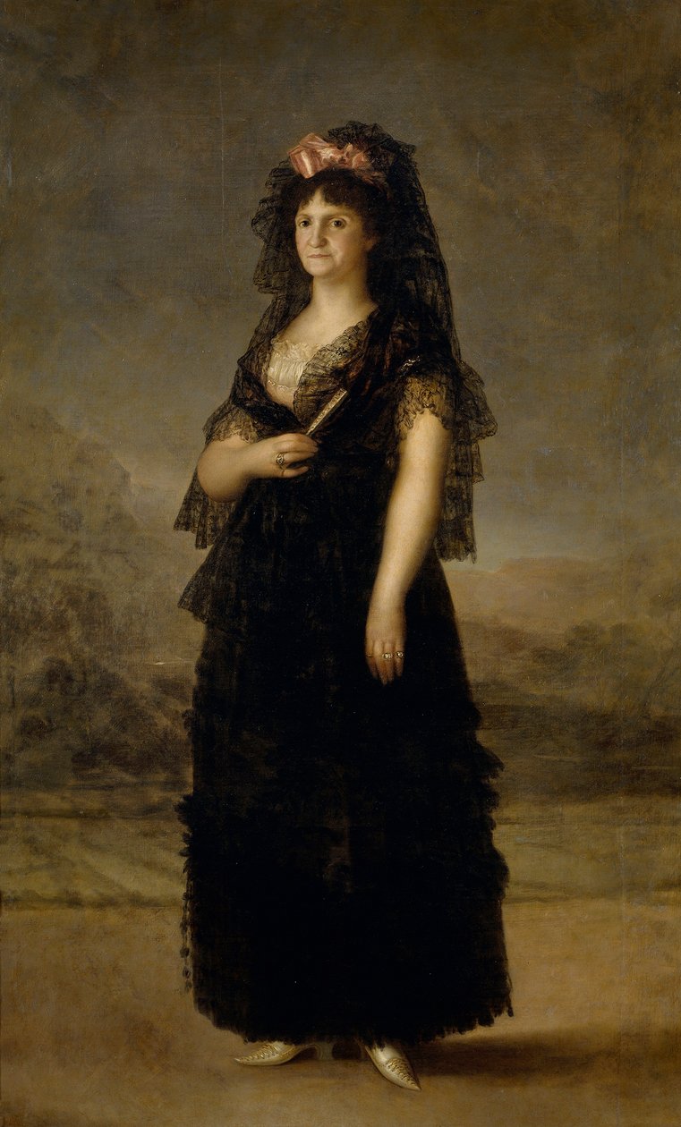 Maria Luisa de Borbón-Parma by Francisco de Goya