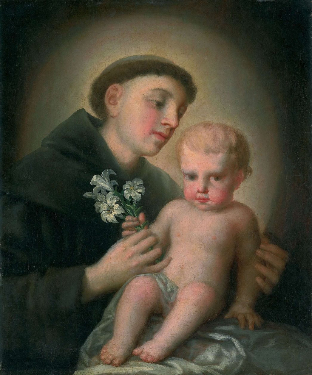 Padua Aziz Anthony ve Mesih Çocuk by Francisco de Goya