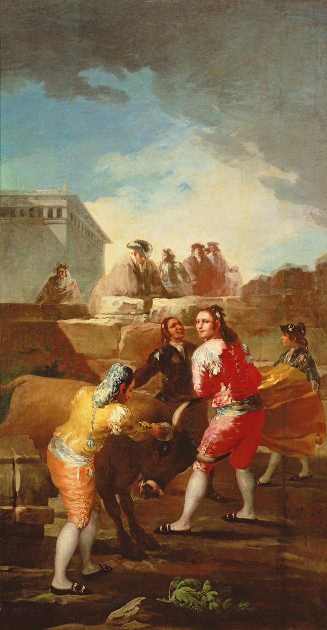 Amatör Boğa Güreşi, 1778-80 by Francisco de Goya