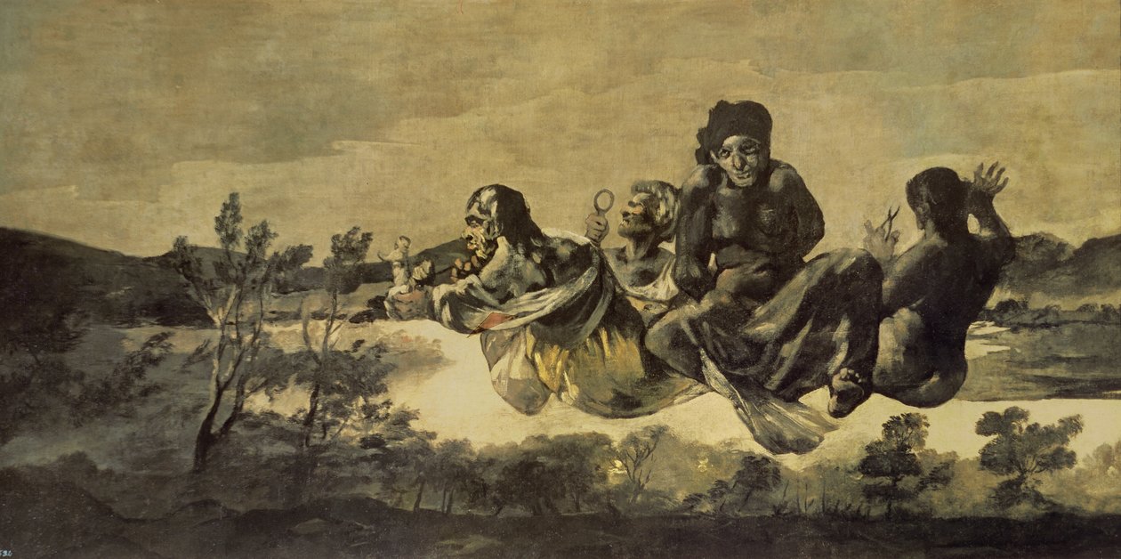 Kader, 1819-23 by Francisco de Goya