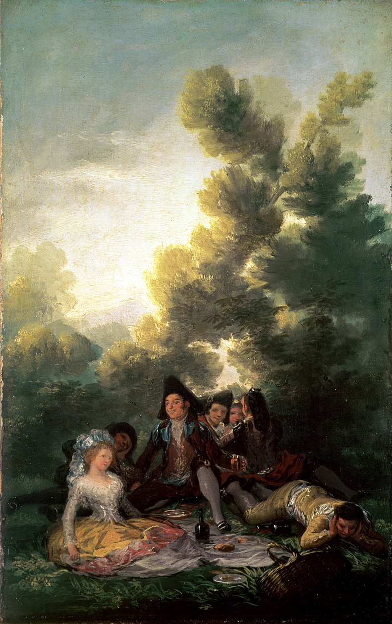 Piknik, 1785-90 by Francisco de Goya