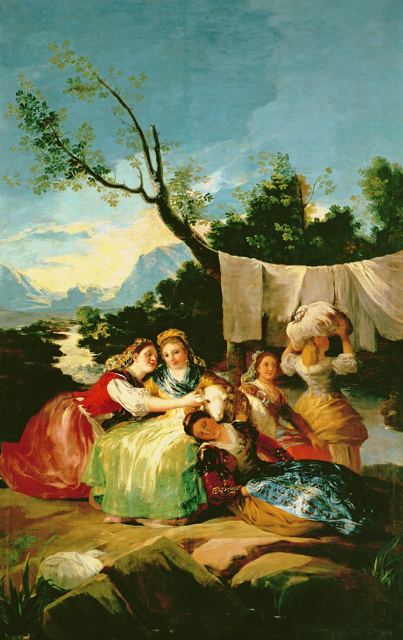Çamaşırcı Kadınlar, 1780