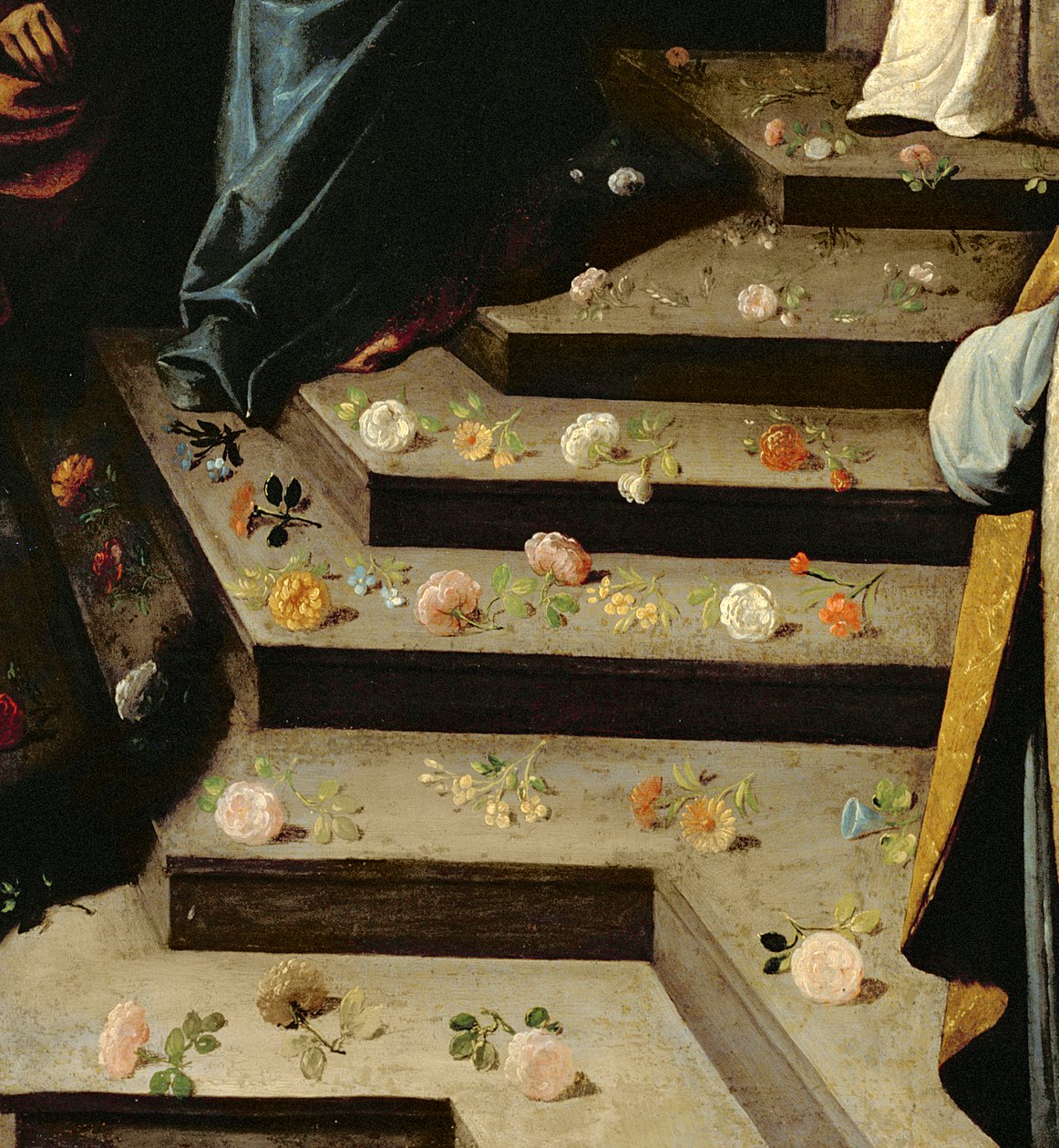 Yayılan çiçekler (detay 109931) by Francisco de Zurbaran