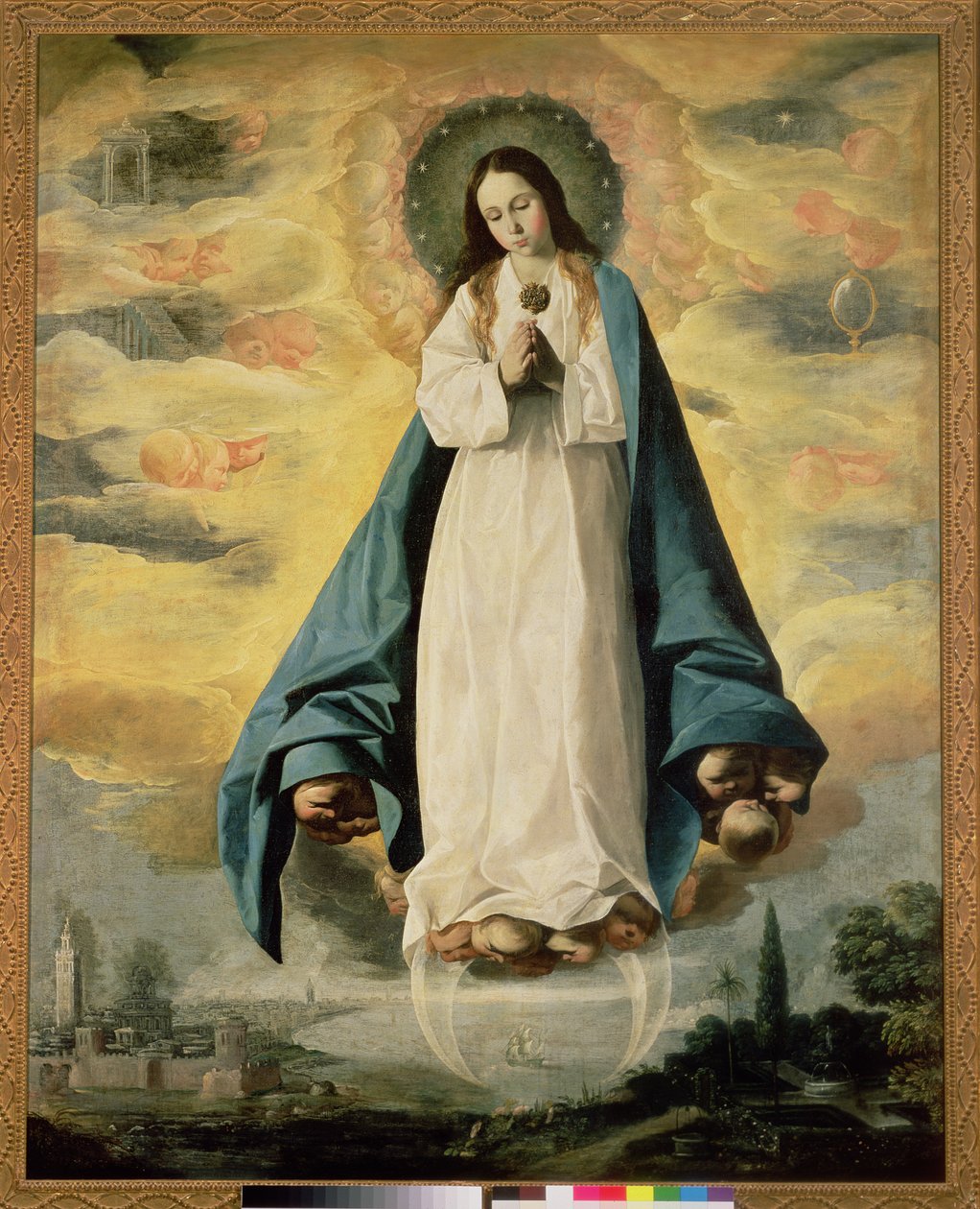 Kusursuz Anlayış by Francisco de Zurbaran