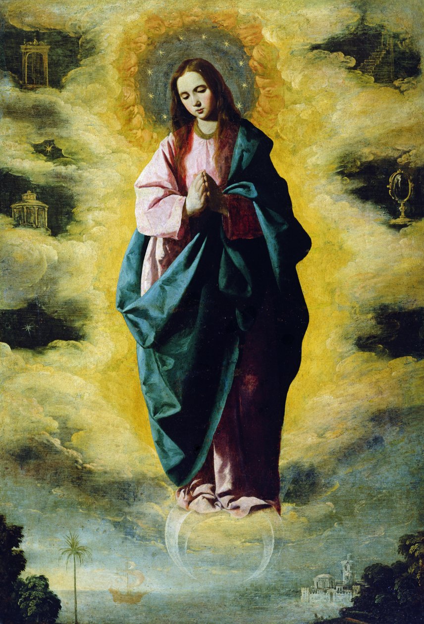 The Immaculate Conception, c.1630-35  by Francisco de Zurbaran