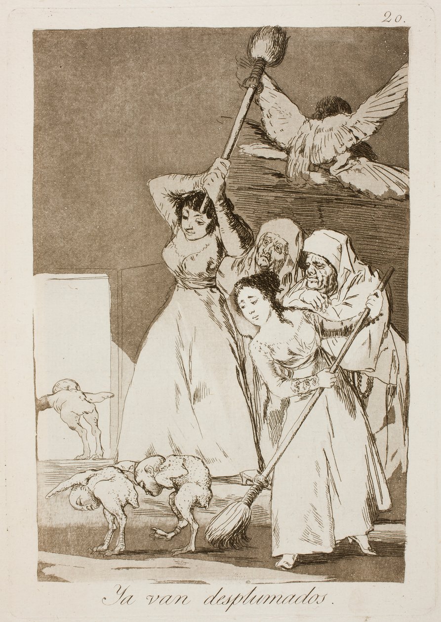 Onlar zaten koparıldı by Francisco de Goya