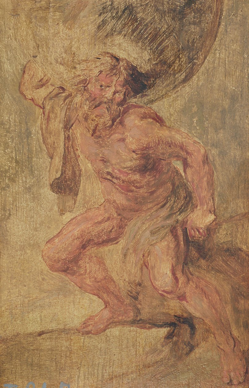 Atlas  by Francisco de Goya