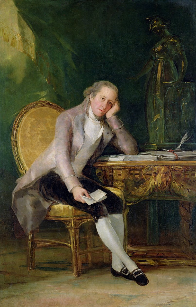 Gaspar Melchor de Jovellanos, 1797-98 by Francisco de Goya