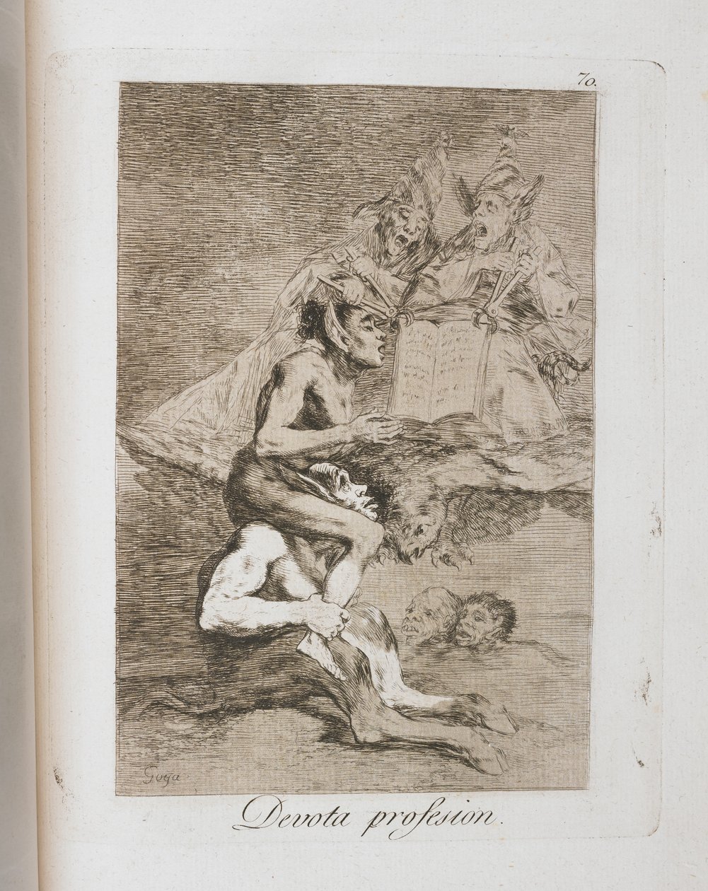 Los Caprichos'tan Plaka, 1797-1798 by Francisco de Goya