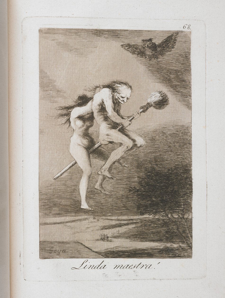 Los Caprichos'tan Plaka, 1797-1798 by Francisco de Goya