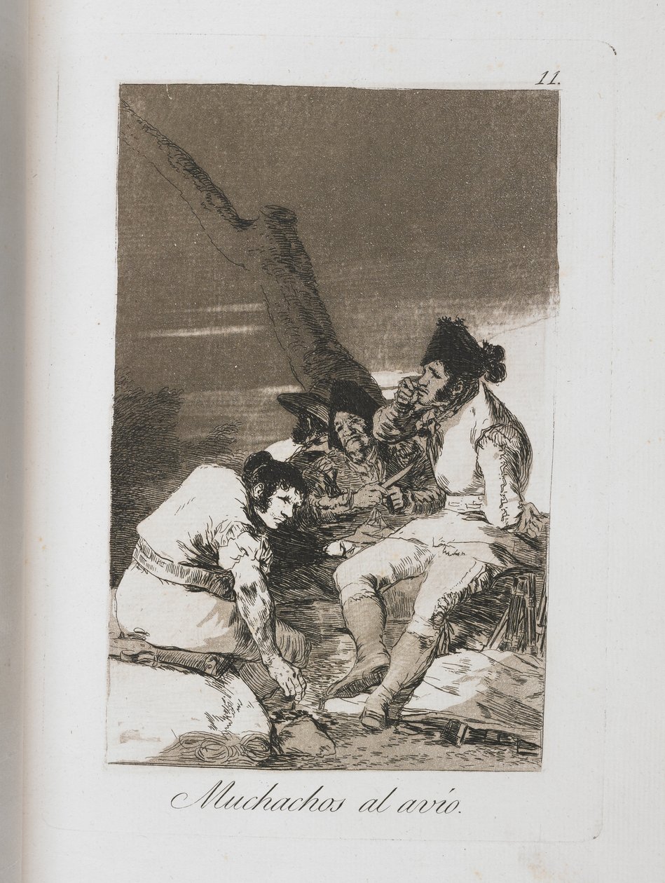 Los Caprichos'tan Plaka, 1797-1798 by Francisco de Goya