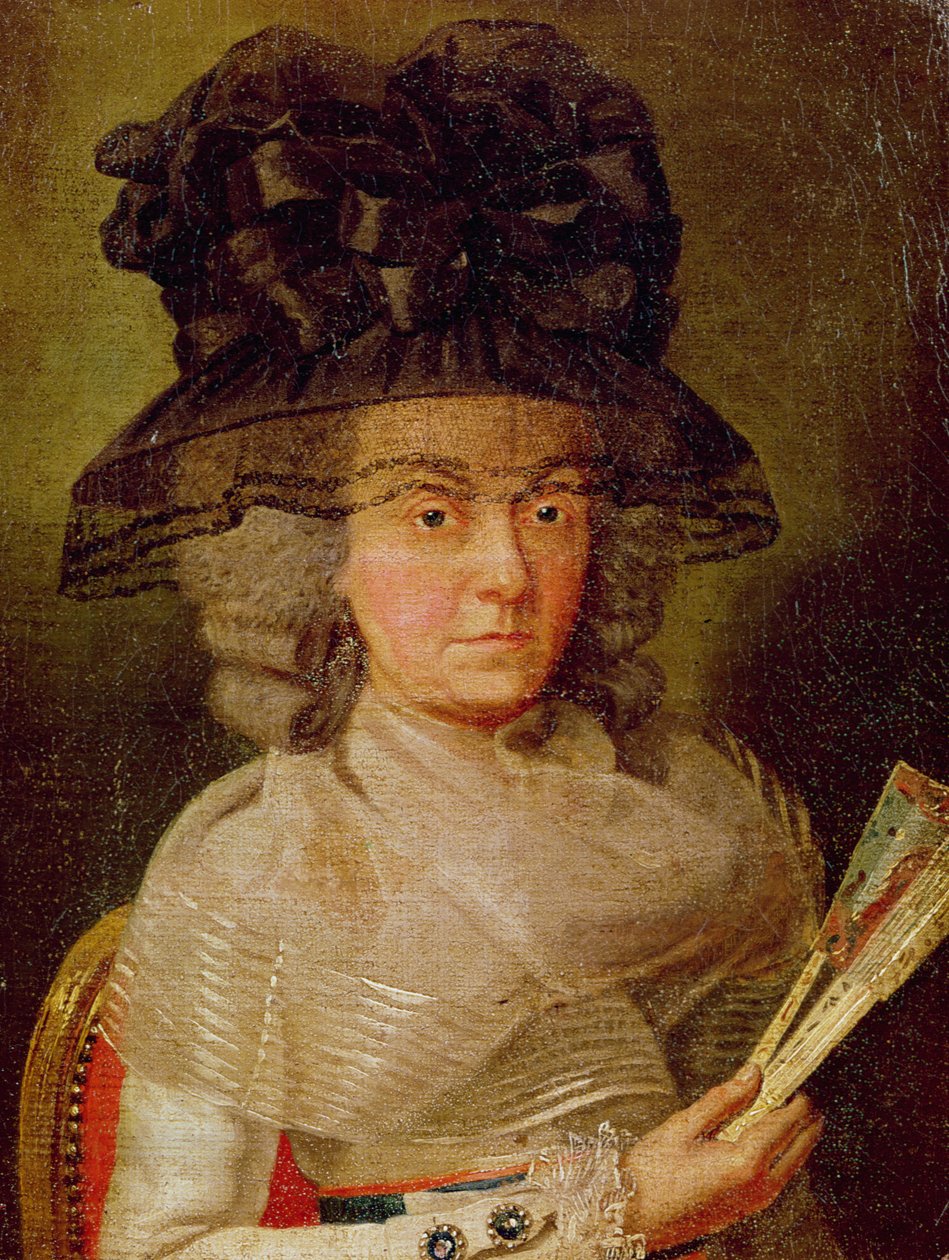 Portrait of the thought to be Duchess of Benaventa, by Francisco de Goya