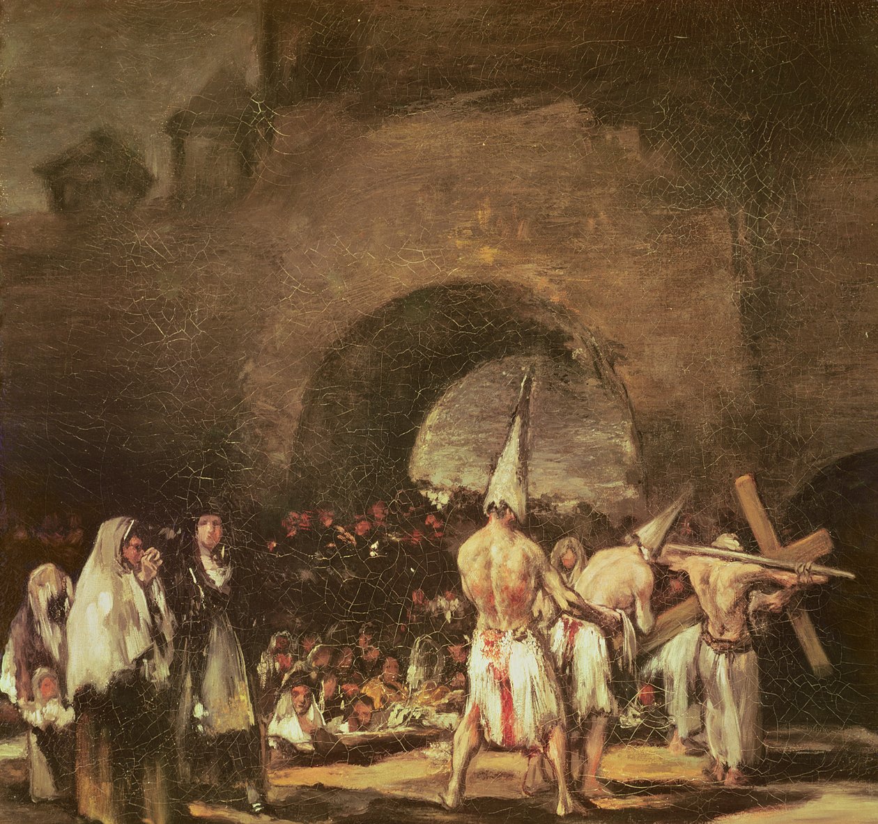 Procession of the Penitents  by Francisco de Goya