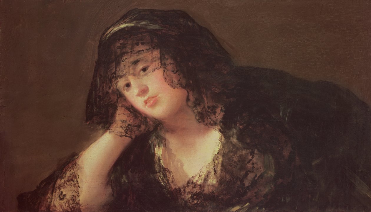 Rita Molinos, 1815 by Francisco de Goya