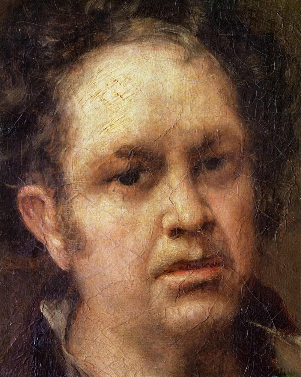 69 Yaşında Otoportre, 1815 dolayları by Francisco de Goya