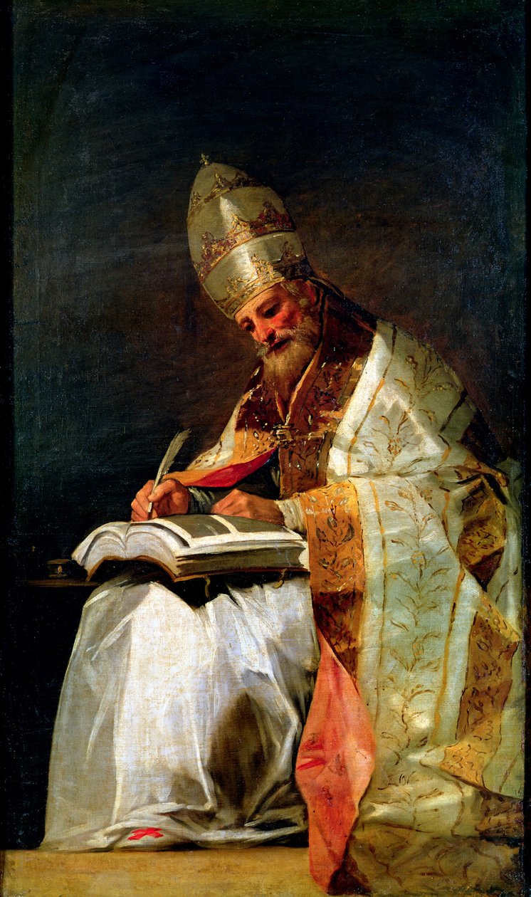 Aziz Gregory the Great, 1795-99 by Francisco de Goya
