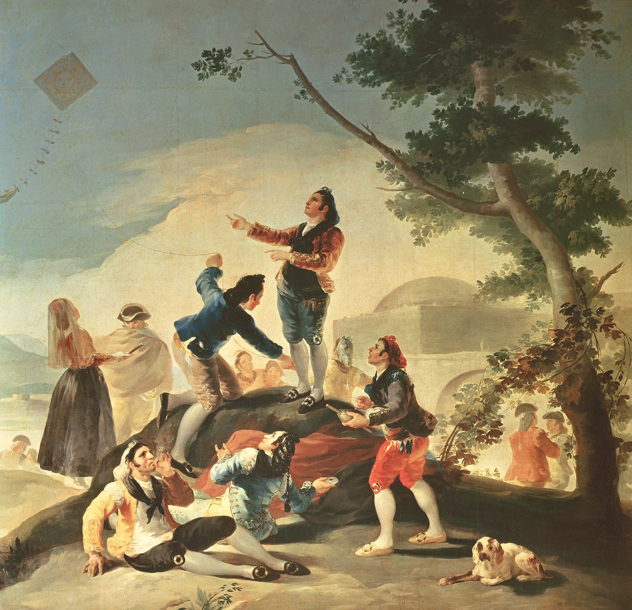 Uçurtma, 1777-78 by Francisco de Goya