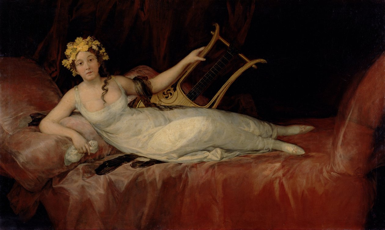 Santa Cruz Markizi, 1805 by Francisco de Goya
