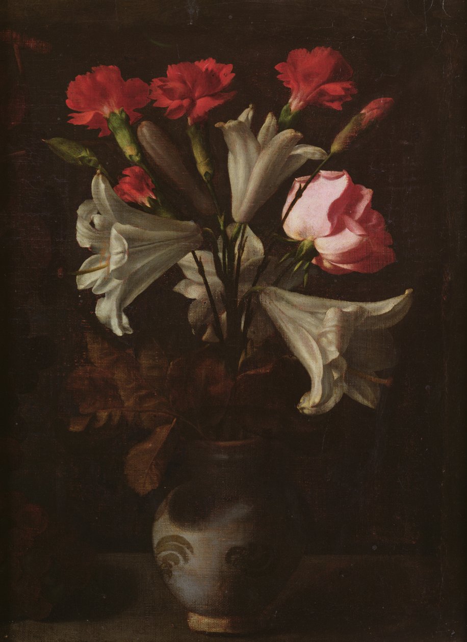 Çiçekler by Francisco de Zurbaran
