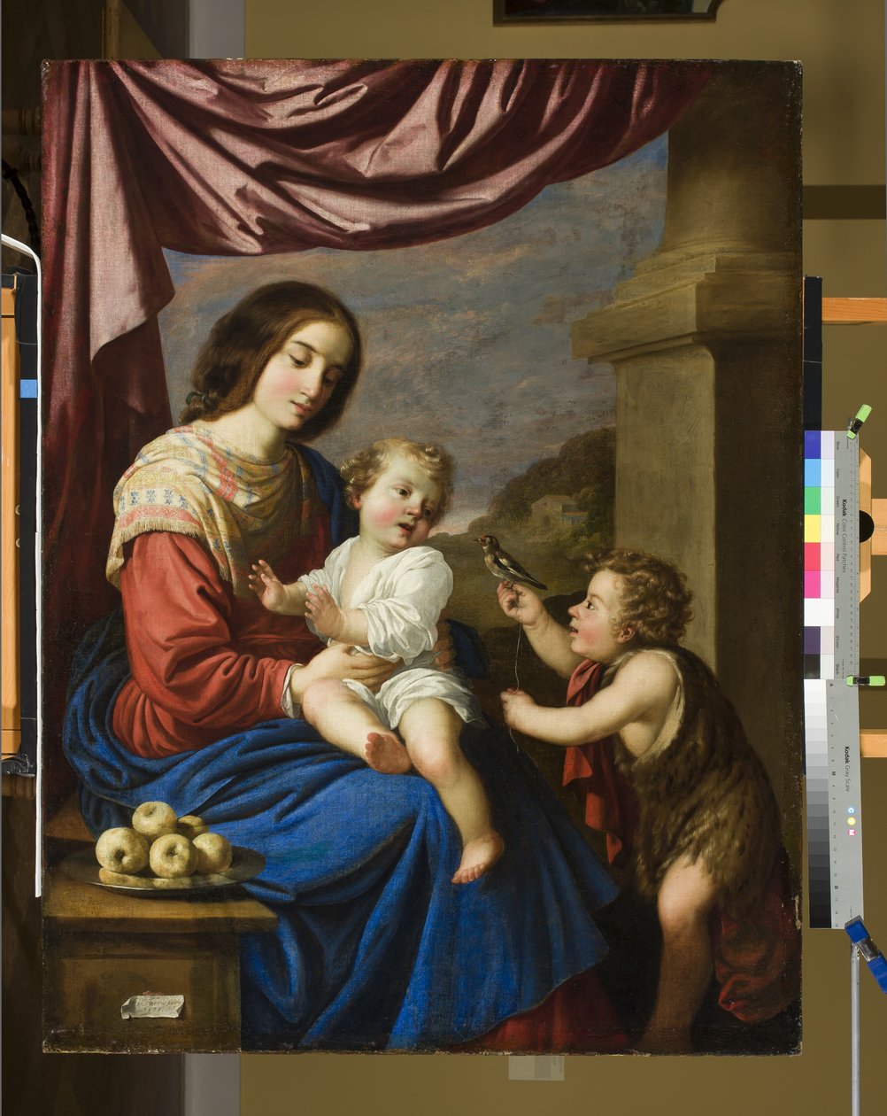 Bebek Aziz John ile Madonna ve Çocuk, 1658 by Francisco de Zurbaran