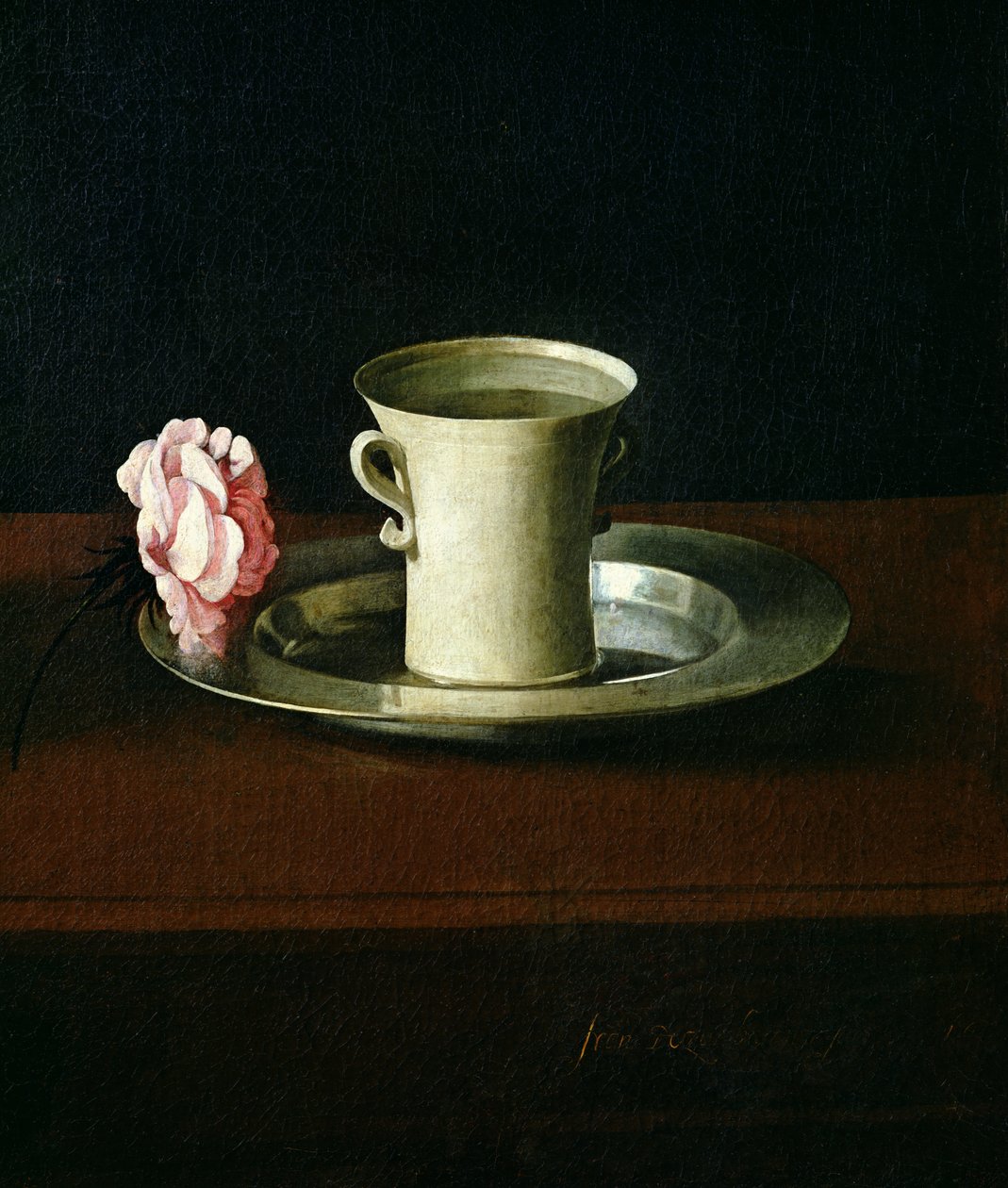 Still Life oil on canvas detail of 209896 by Francisco de Zurbaran