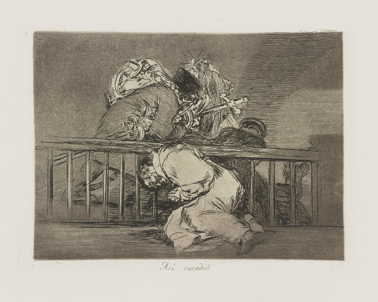 Olarak? sucedi mi? (Bu Nasıl Oldu.), pl. Los desastres de la guerra (Savaşın Felaketleri) dizisinden 47 by Francisco de Goya