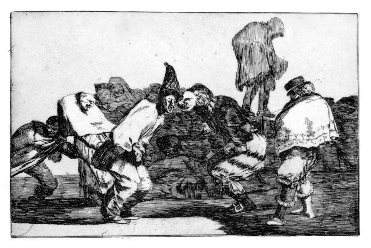 Karnaval fantezisi, 1819-1823 by Francisco de Goya