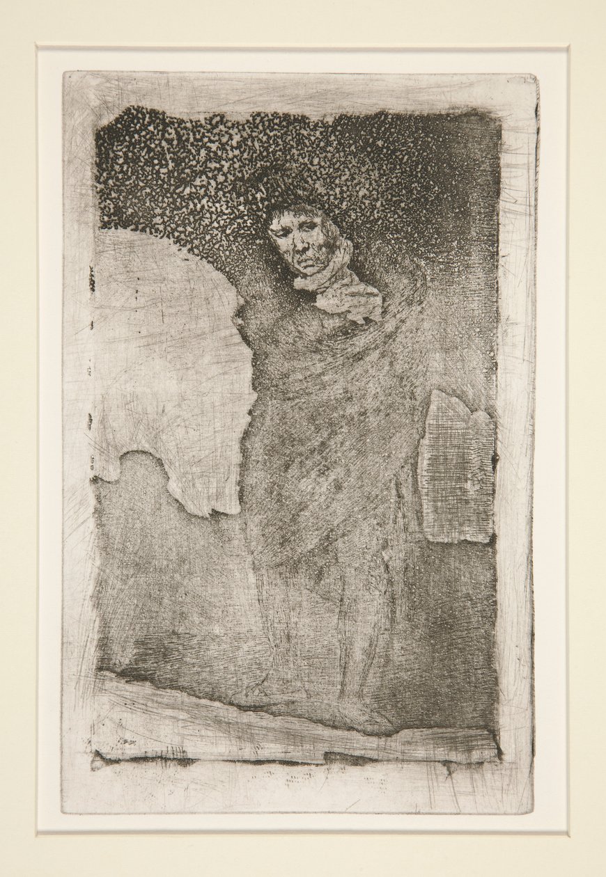 pelerinli adam by Francisco de Goya