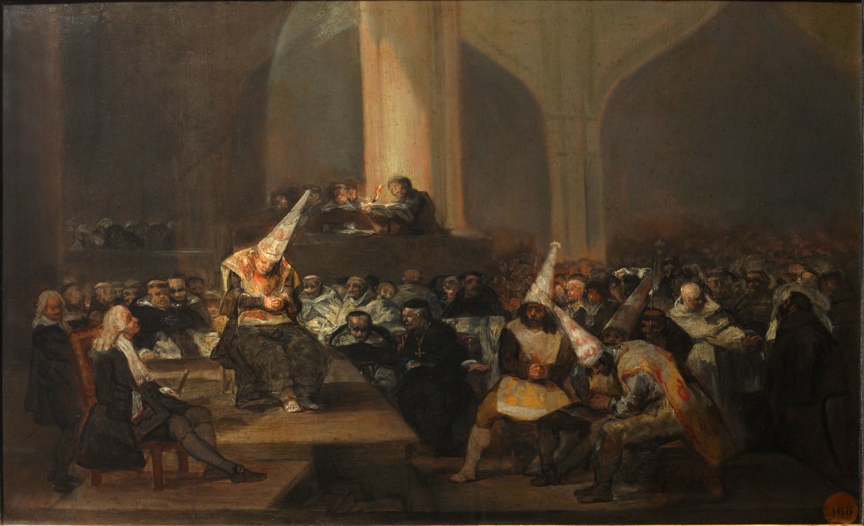 Engizisyon sahnesi by Francisco de Goya