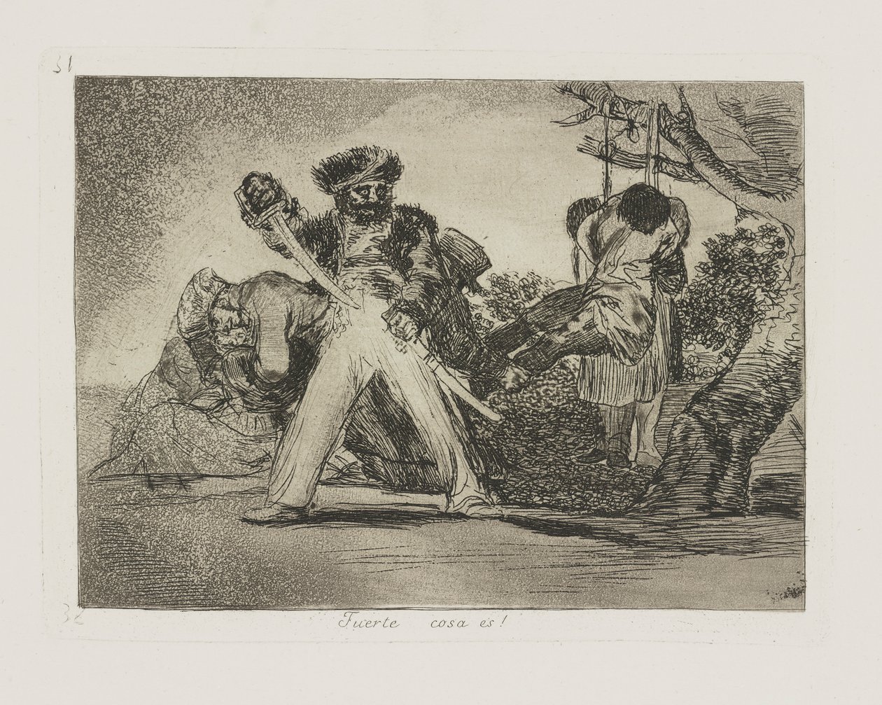 Güçlü olan şey! (O by Francisco de Goya