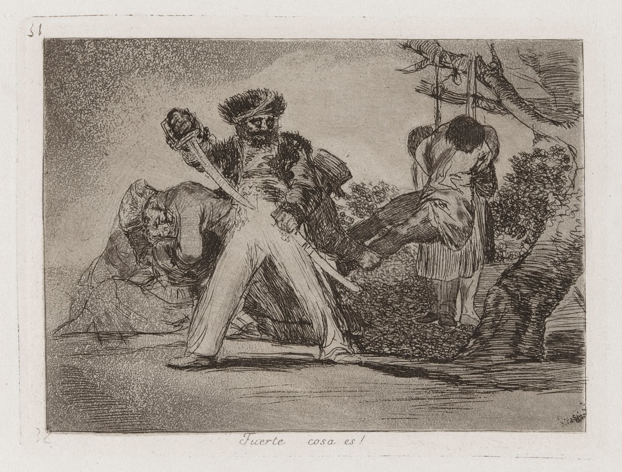 Güçlü olan şey! (O by Francisco de Goya