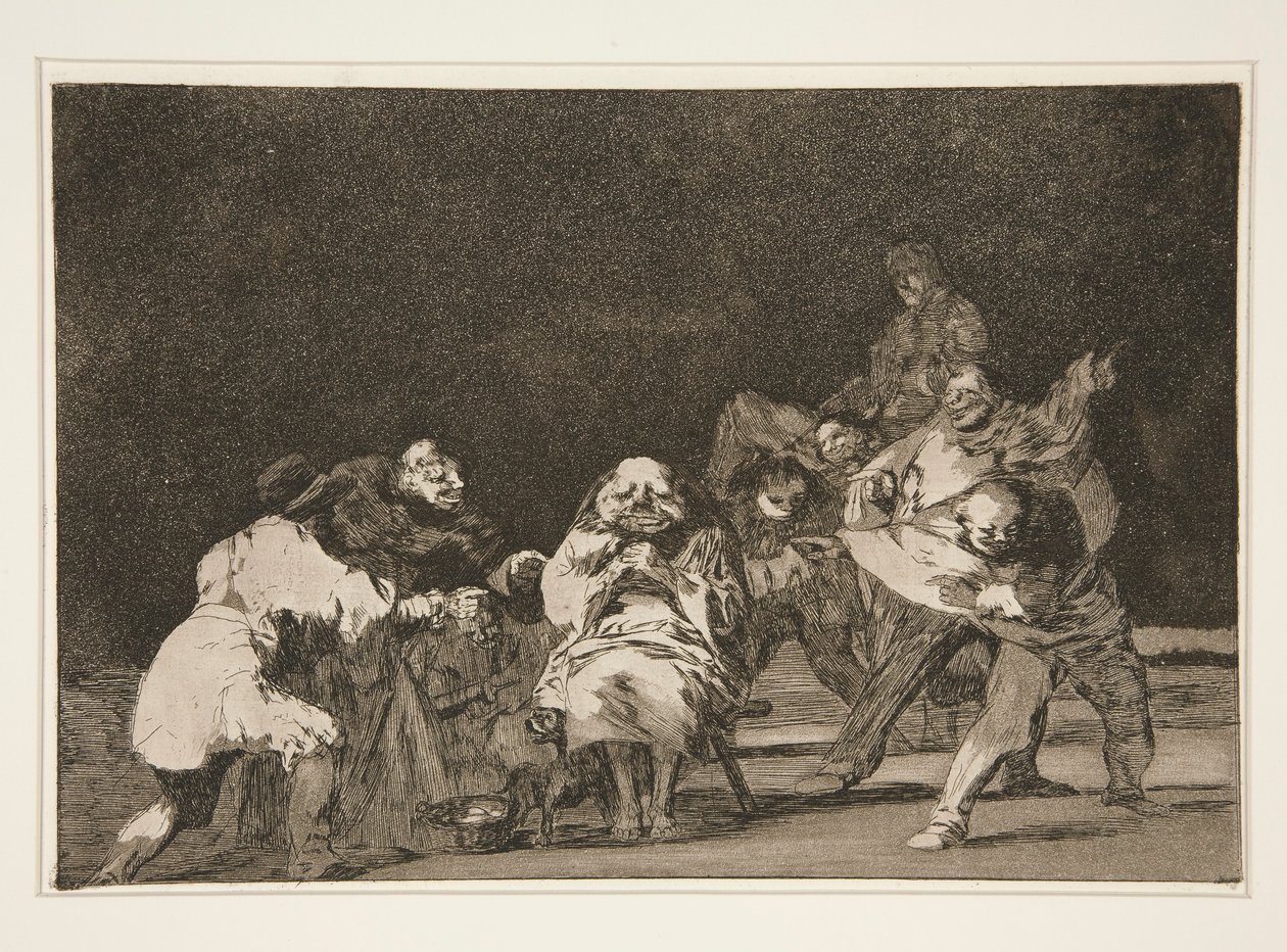 Sadakat, pl. Atasözleri dizisinden 17 by Francisco de Goya