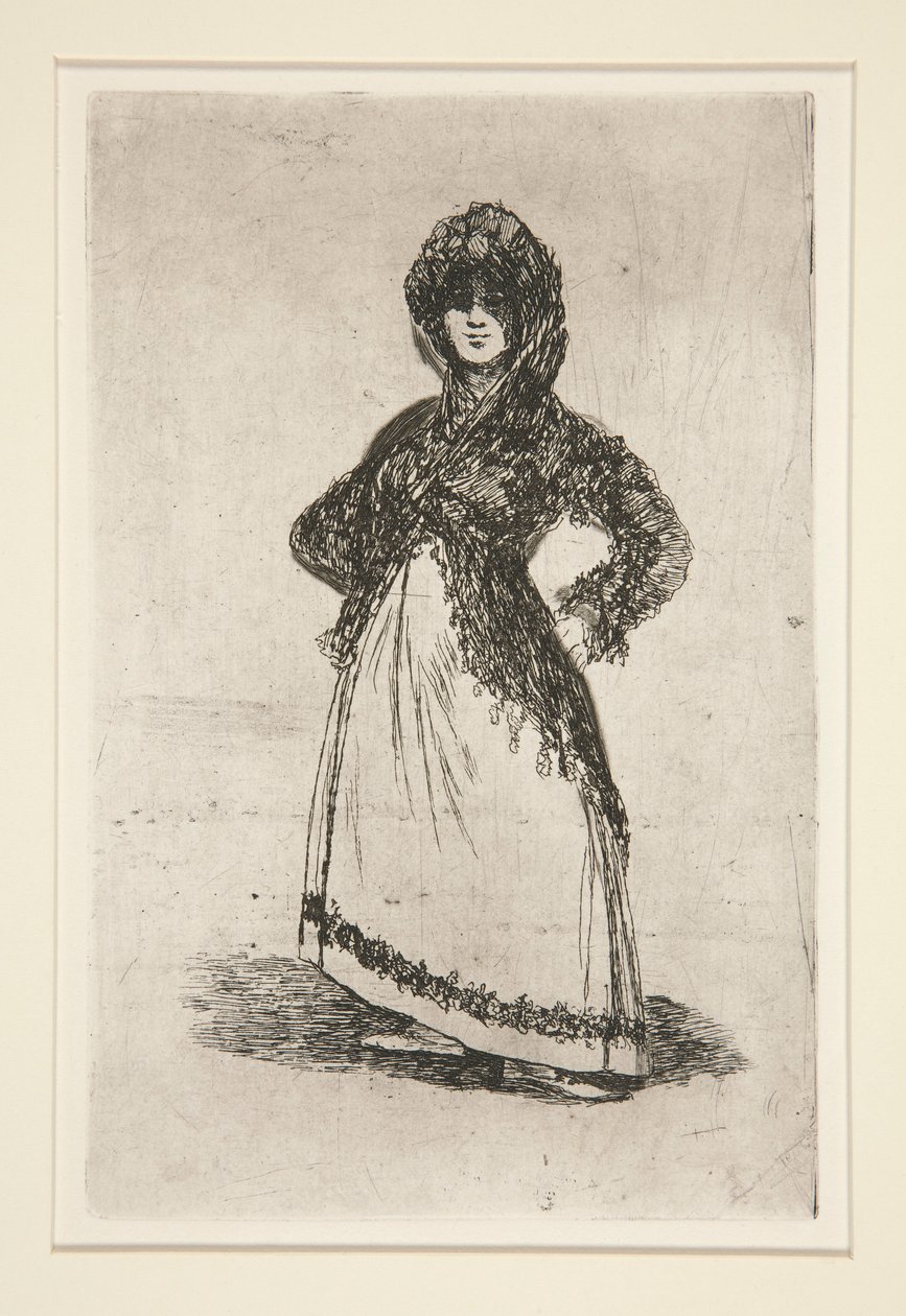 Maja [açık renkli] by Francisco de Goya