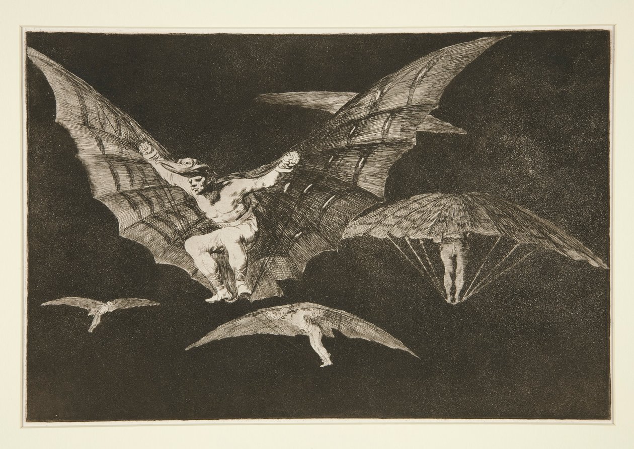 Uçma Modu (A Way of Fly), pl. 13 diziden Atasözleri by Francisco de Goya