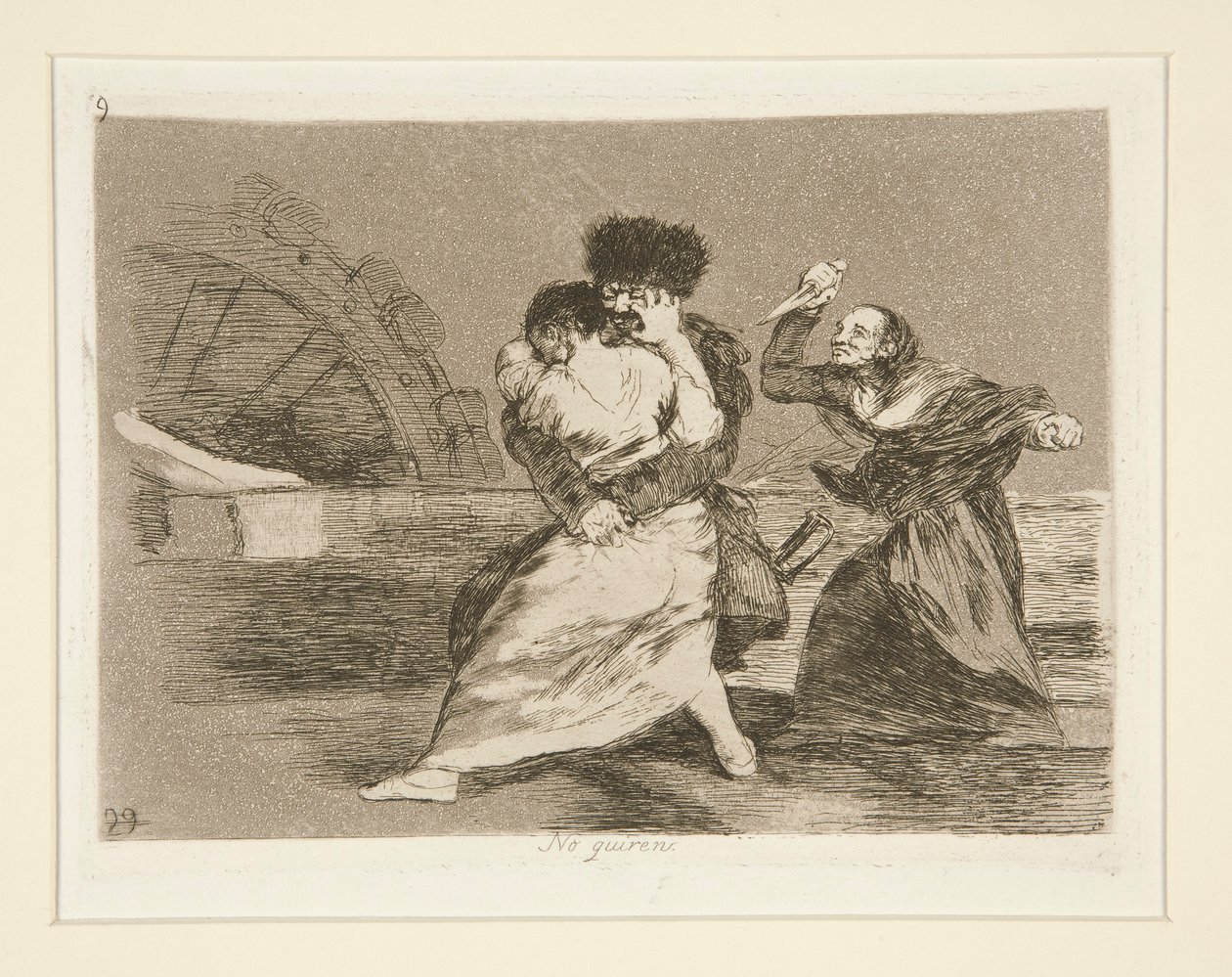 Hiçbir quieren [sic] (Onlar Don by Francisco de Goya