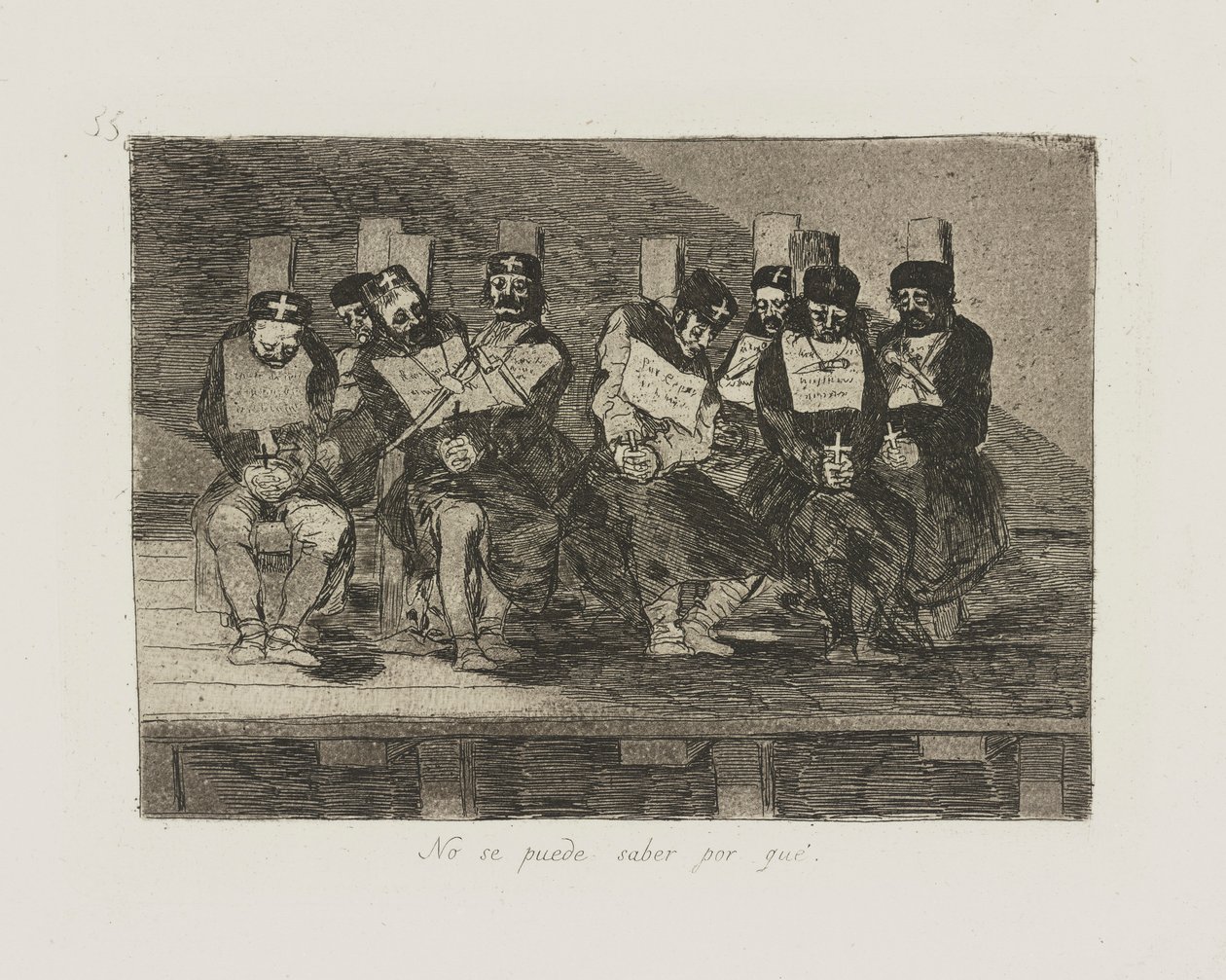 Neden olduğunu bulamıyor musunuz? (Bir kutu by Francisco de Goya