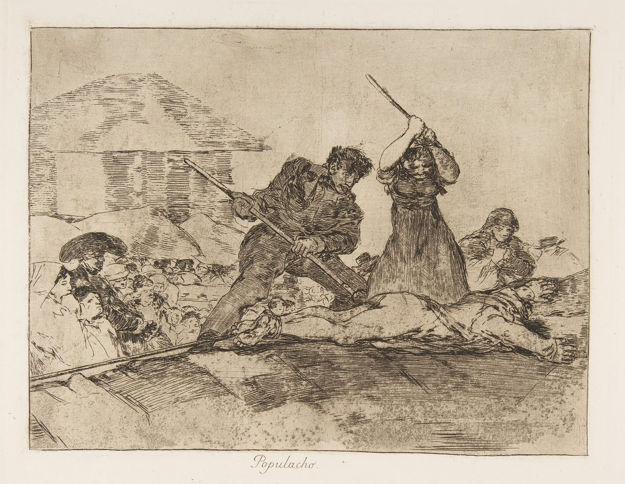 The Disasters of War Los Desastres de la Guerra: Rabbl..., 1810, 1863