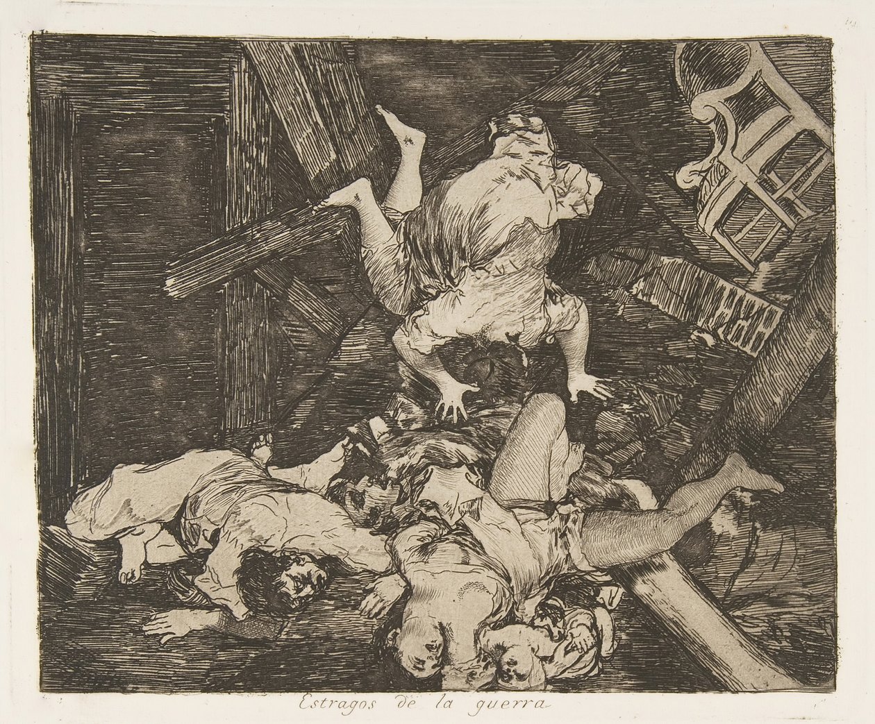 Savaş Los Desastres de la Guerra: Ravag..., 1810, 1863