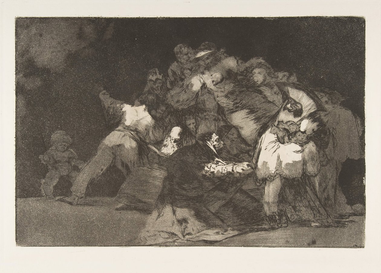 Farklılıklardan Plaka 9: Genel budalalık, yakl. 1816-23, 1864
