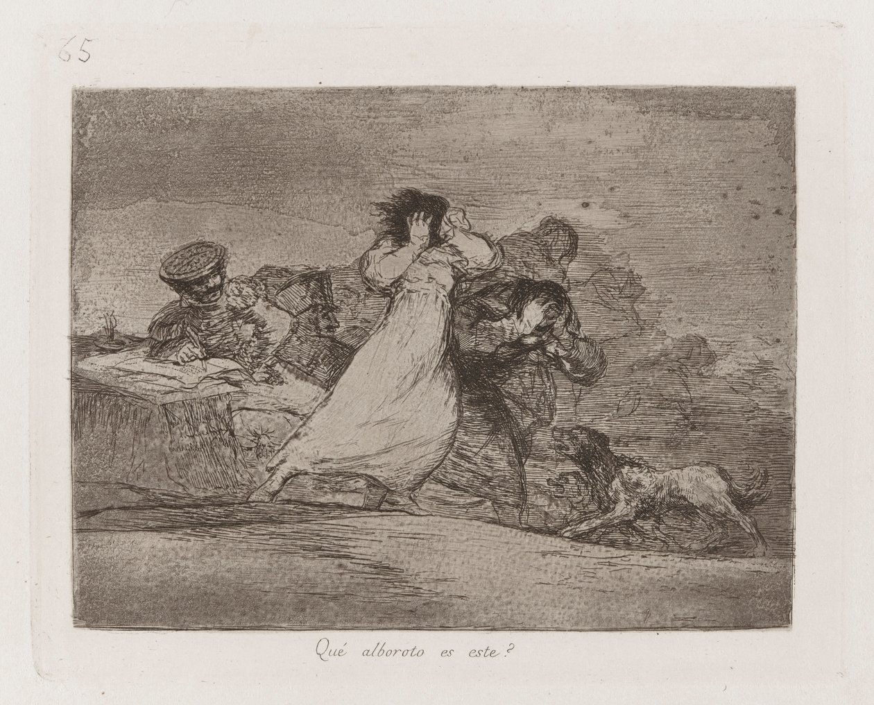O? isyan bu mu (Bu Züppelik Nedir?), Savaşın Felaketlerinden Levha 65 by Francisco de Goya