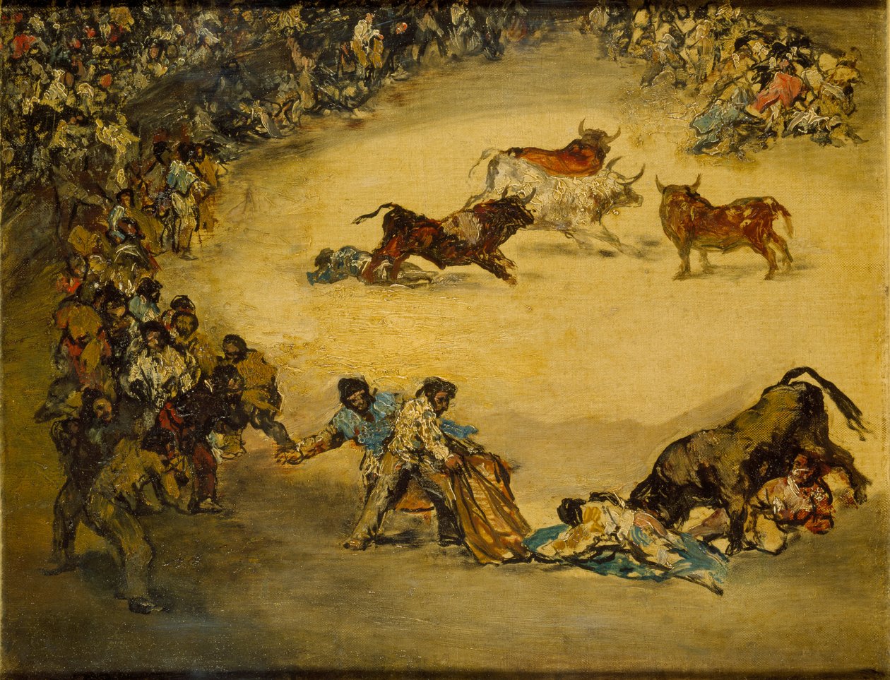 Boğa Güreşi Sahnesi: Diversion de Espana, c1766-1828 by Francisco de Goya