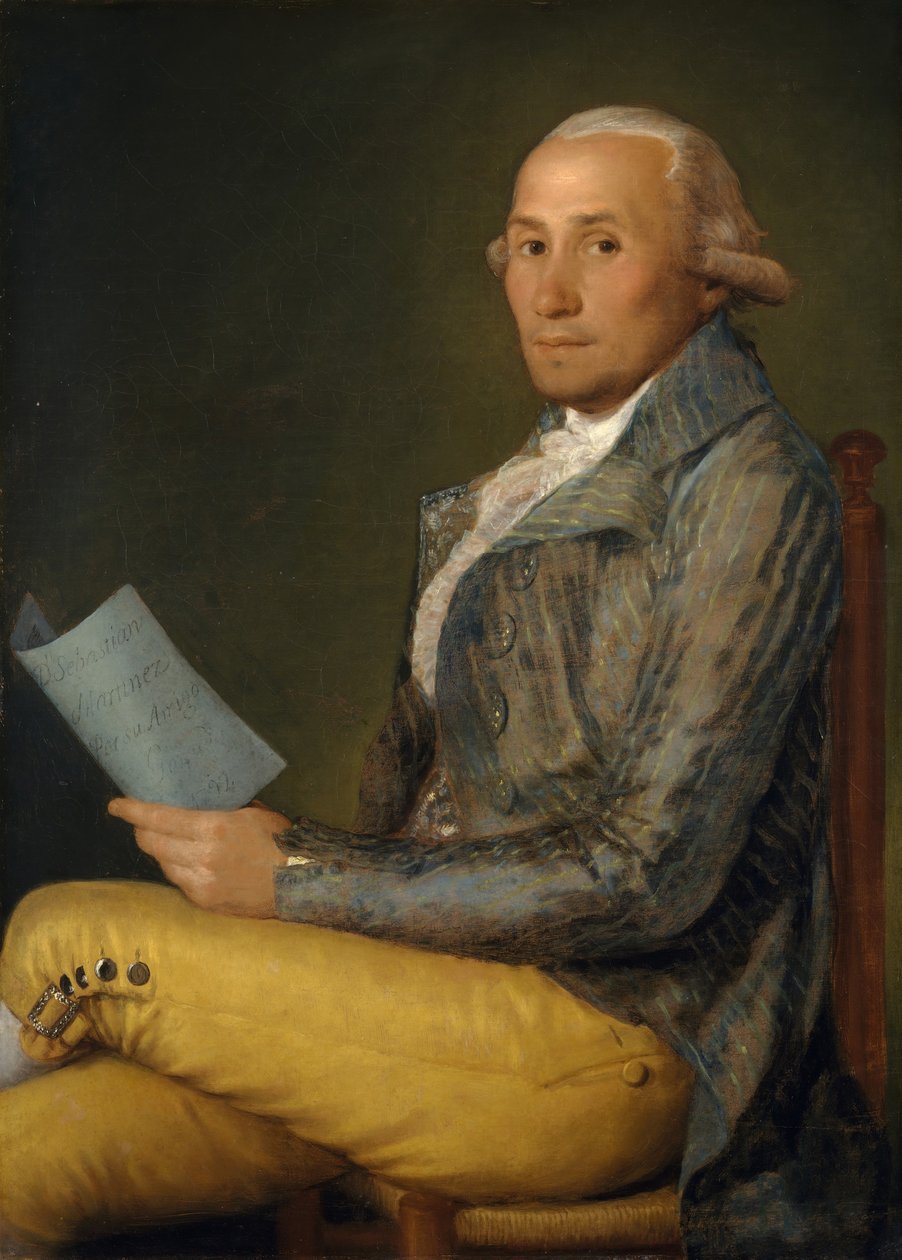 Sebastian Martinez ve Perez 1747-1800, 1792. by Francisco de Goya