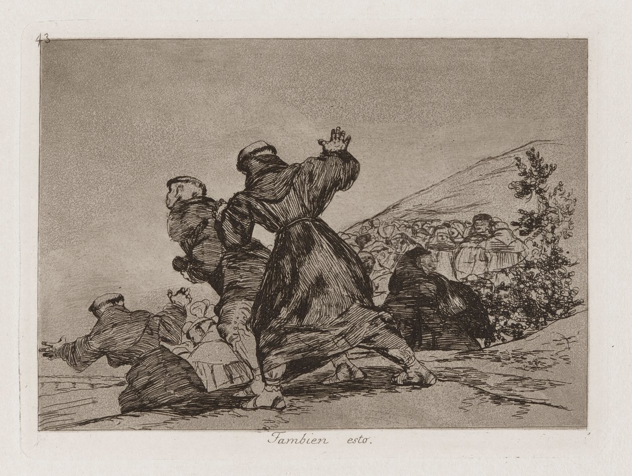Ayrıca Bu (Bu da), Savaşın Felaketlerinden Levha 43 by Francisco de Goya
