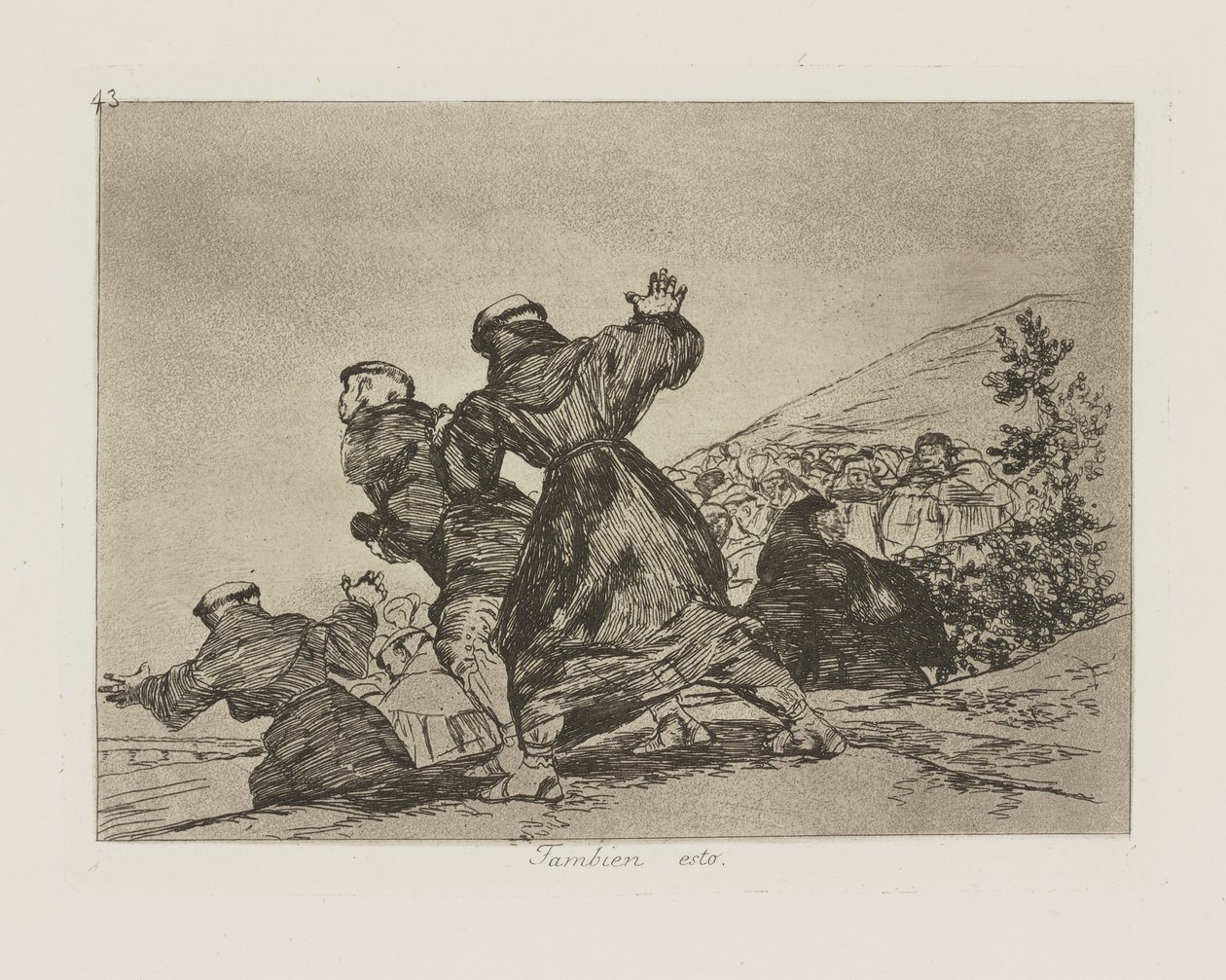 O da. (Bu da.), pl. Savaşın Felaketleri dizisinden 43 by Francisco de Goya