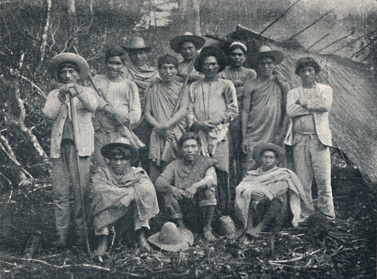 Taçlı Kızılderililer, 1895 by Francisco Henszler