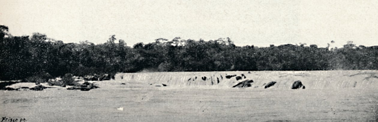 Salto Grande Rio Paranapanema, 1895 by Francisco Henszler