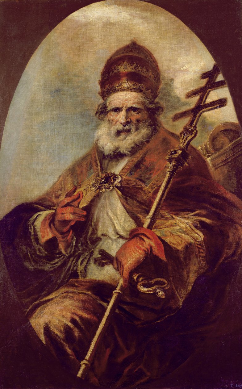 Papa I. Leo by Francisco Herrera