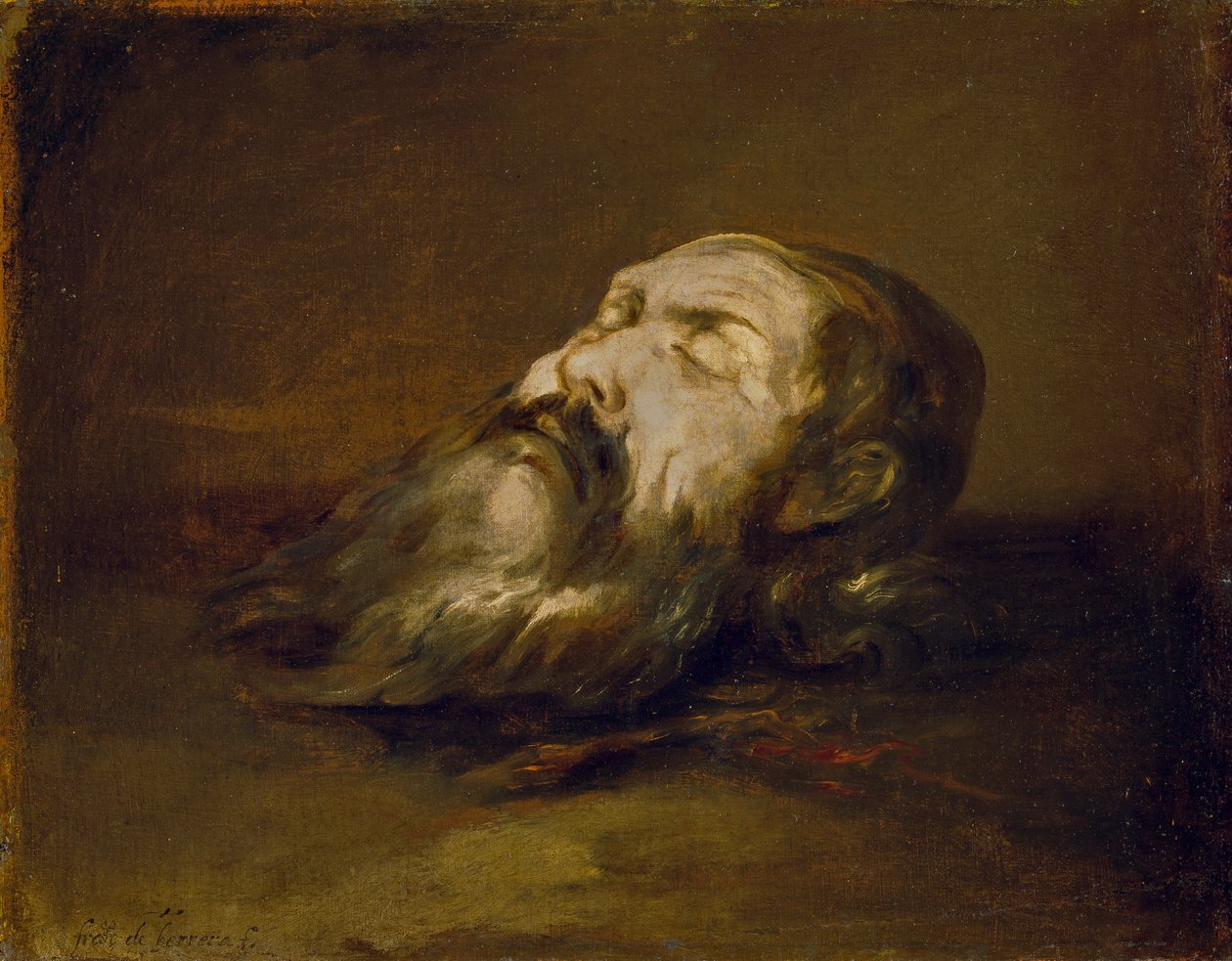 Katledilen azizin kafası by Francisco Herrera the Elder