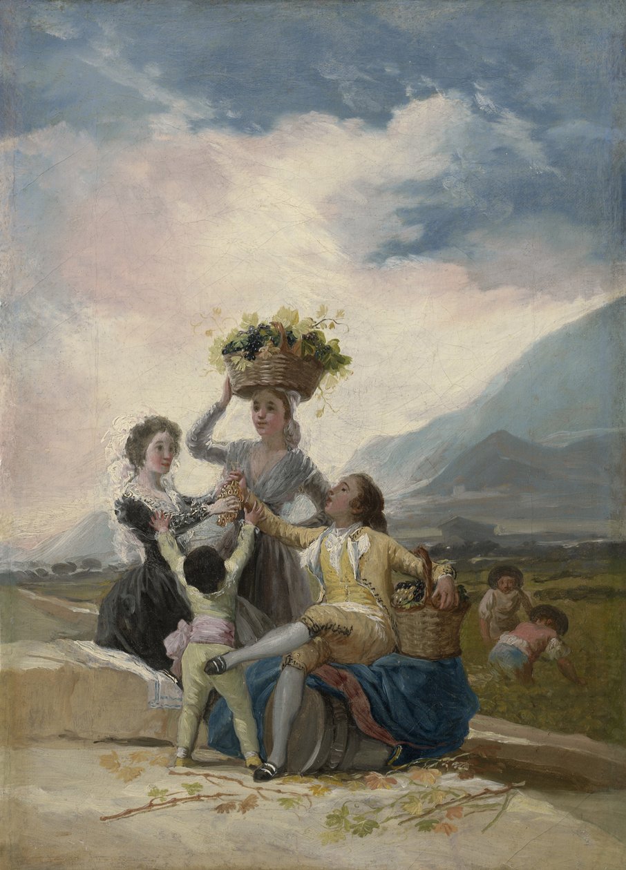 Sonbahar, 1786 by Francisco de Goya