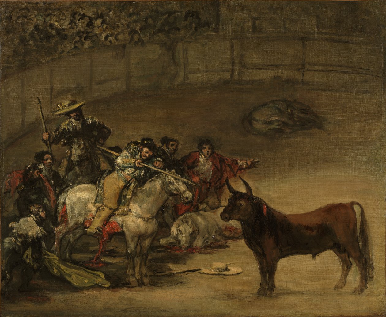 Boğa Güreşi, Değnek Şansı by Francisco de Goya